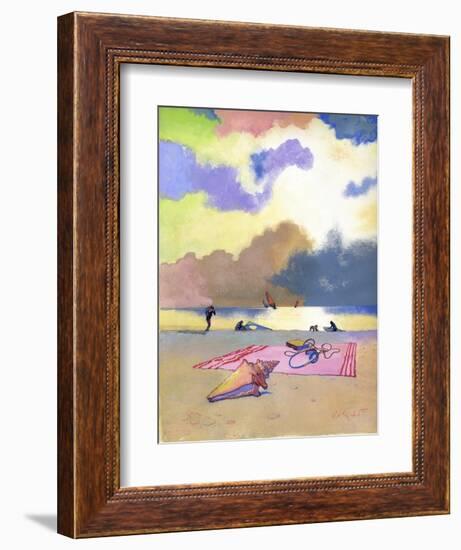 Summer Evening, 1980s-George Adamson-Framed Giclee Print