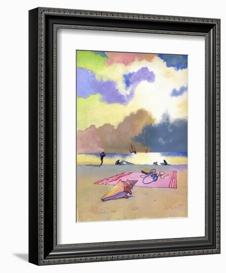 Summer Evening, 1980s-George Adamson-Framed Giclee Print