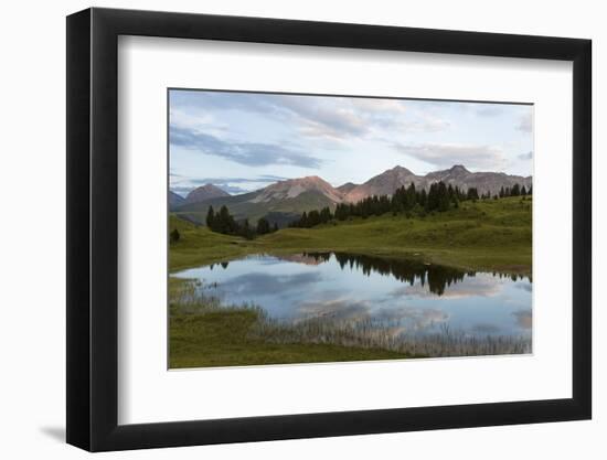 Summer Evening at Arosa-Armin Mathis-Framed Photographic Print