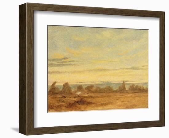 Summer - Evening Landscape-John Constable-Framed Giclee Print