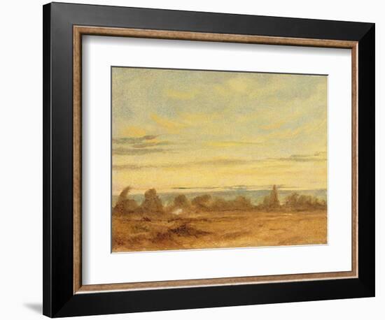 Summer - Evening Landscape-John Constable-Framed Giclee Print