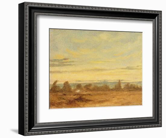 Summer - Evening Landscape-John Constable-Framed Giclee Print