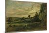 Summer Evening Near East Bergholt, Suffolk-John Constable-Mounted Giclee Print