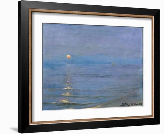 Summer Evening, Skagen, 1908-Peder Severin Kröyer-Framed Giclee Print