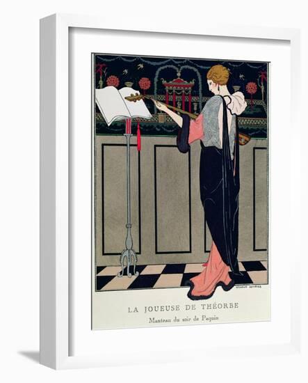 Summer Evening Wear from Art Gout Beaute, 1922-Georges Barbier-Framed Giclee Print