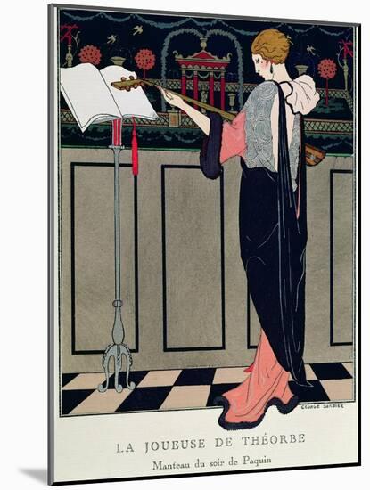 Summer Evening Wear from Art Gout Beaute, 1922-Georges Barbier-Mounted Giclee Print