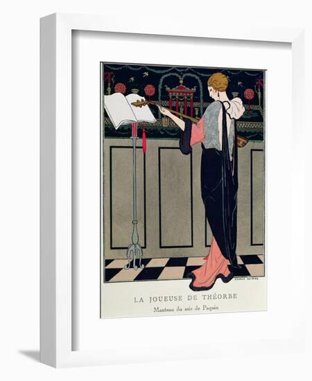 Summer Evening Wear from Art Gout Beaute, 1922-Georges Barbier-Framed Giclee Print