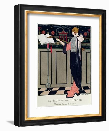 Summer Evening Wear from Art Gout Beaute, 1922-Georges Barbier-Framed Giclee Print