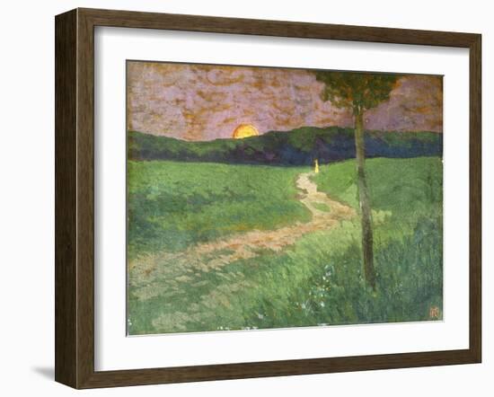 Summer Evening-Koloman Moser-Framed Giclee Print