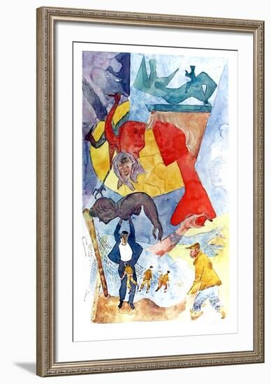 Summer Fancy-Chaim Gross-Framed Limited Edition