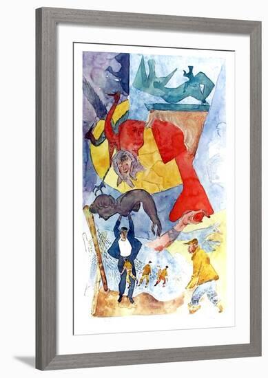 Summer Fancy-Chaim Gross-Framed Limited Edition