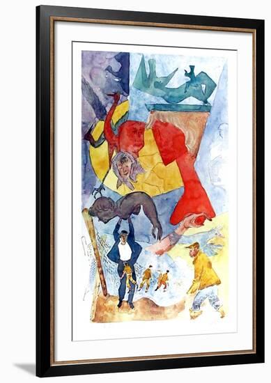 Summer Fancy-Chaim Gross-Framed Limited Edition