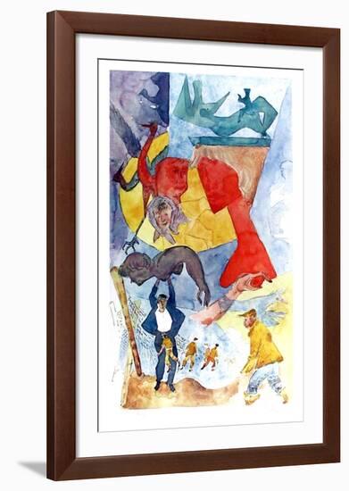 Summer Fancy-Chaim Gross-Framed Limited Edition