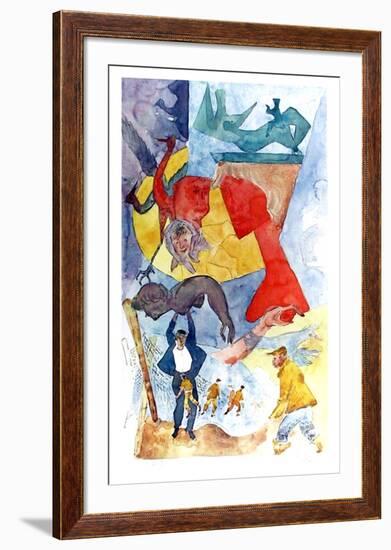 Summer Fancy-Chaim Gross-Framed Limited Edition