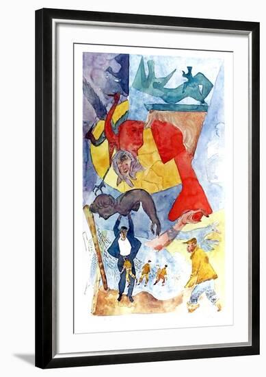 Summer Fancy-Chaim Gross-Framed Limited Edition