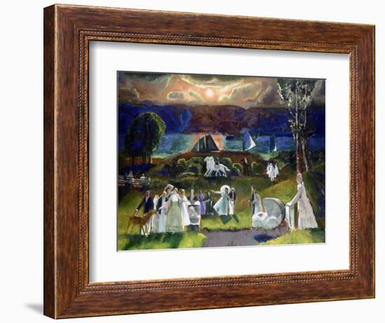 Summer Fantasy, 1924-George Wesley Bellows-Framed Giclee Print