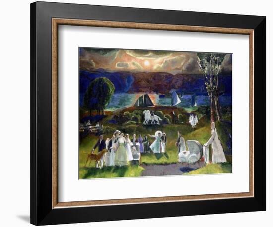 Summer Fantasy, 1924-George Wesley Bellows-Framed Giclee Print