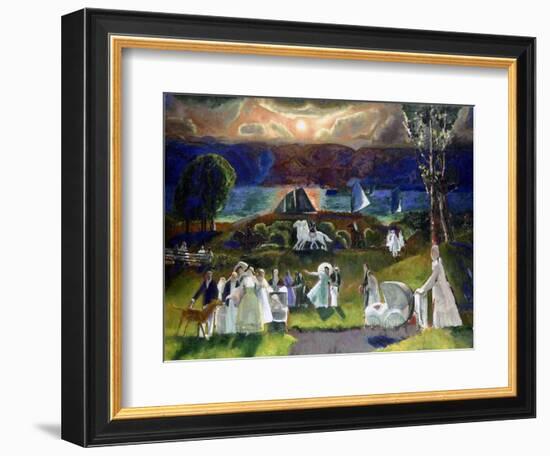 Summer Fantasy, 1924-George Wesley Bellows-Framed Giclee Print