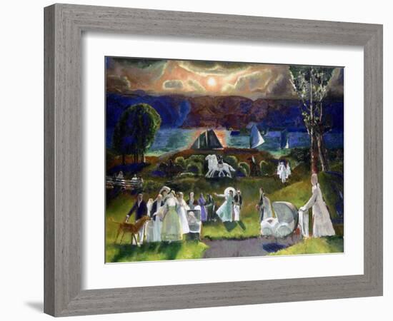 Summer Fantasy, 1924-George Wesley Bellows-Framed Giclee Print