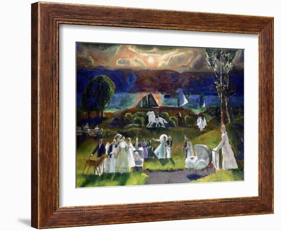 Summer Fantasy, 1924-George Wesley Bellows-Framed Giclee Print