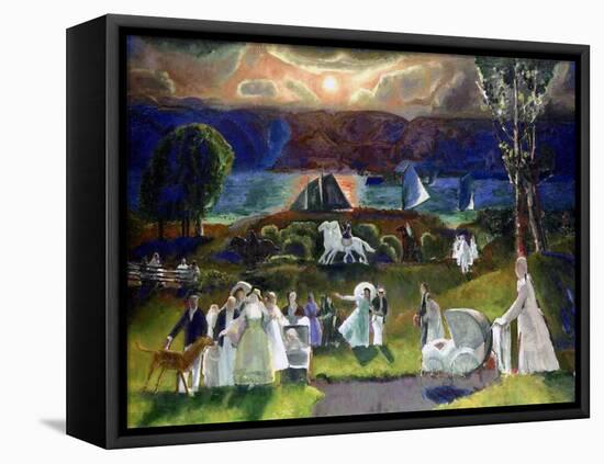 Summer Fantasy, 1924-George Wesley Bellows-Framed Premier Image Canvas