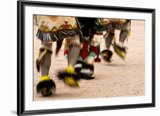 Summer Feast Day Celebration. Ohkay Owingeh Pueblo, New Mexico-Julien McRoberts-Framed Photographic Print