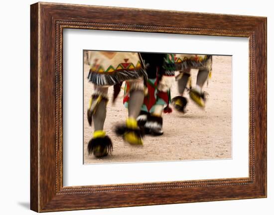 Summer Feast Day Celebration. Ohkay Owingeh Pueblo, New Mexico-Julien McRoberts-Framed Photographic Print