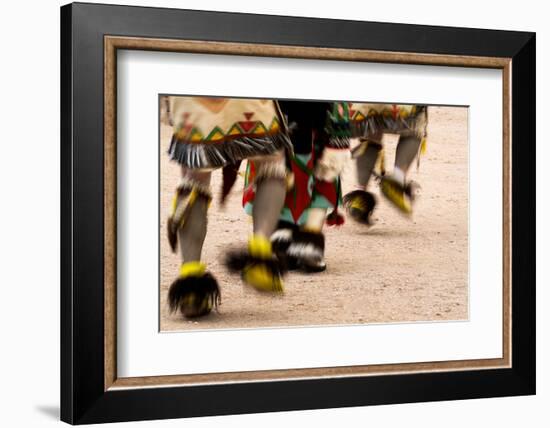 Summer Feast Day Celebration. Ohkay Owingeh Pueblo, New Mexico-Julien McRoberts-Framed Photographic Print