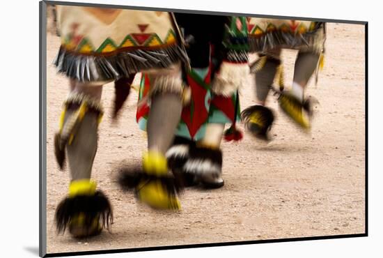 Summer Feast Day Celebration. Ohkay Owingeh Pueblo, New Mexico-Julien McRoberts-Mounted Photographic Print