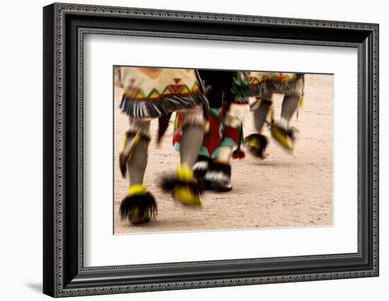 Summer Feast Day Celebration. Ohkay Owingeh Pueblo, New Mexico-Julien McRoberts-Framed Photographic Print