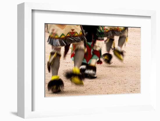 Summer Feast Day Celebration. Ohkay Owingeh Pueblo, New Mexico-Julien McRoberts-Framed Premium Photographic Print