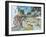 Summer Fete-Trevor Mitchell-Framed Giclee Print