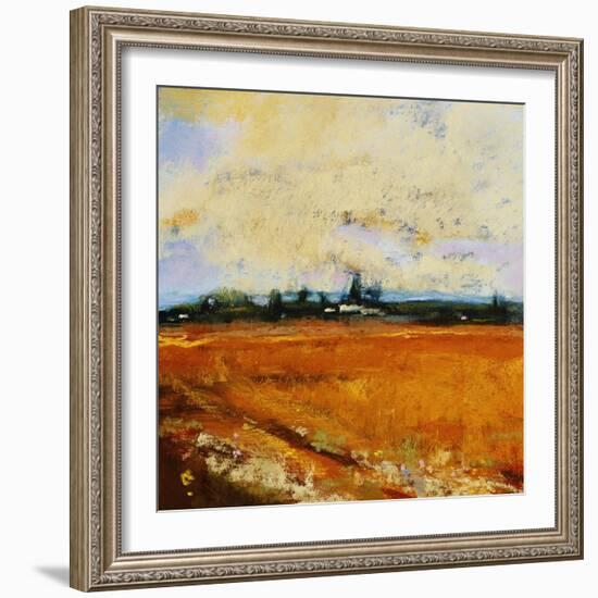 Summer Field-Lou Wall-Framed Giclee Print