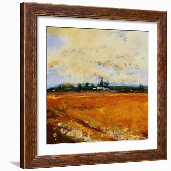 Summer Field-Lou Wall-Framed Giclee Print