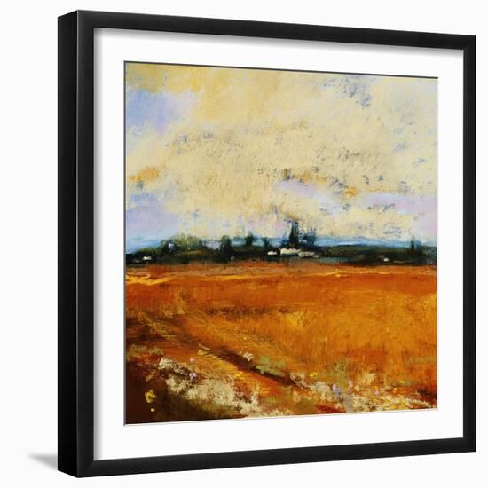 Summer Field-Lou Wall-Framed Giclee Print