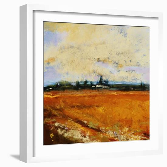 Summer Field-Lou Wall-Framed Giclee Print