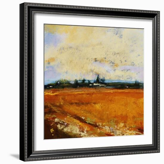 Summer Field-Lou Wall-Framed Giclee Print