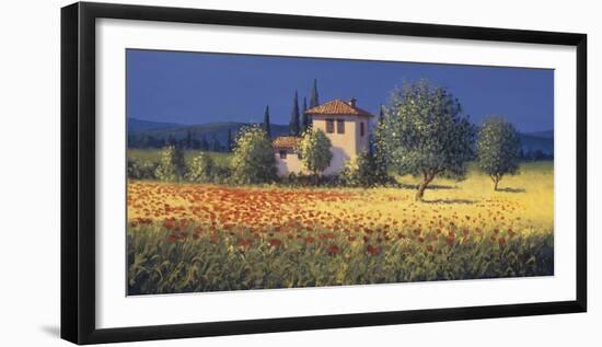 Summer Fields I-David Short-Framed Giclee Print