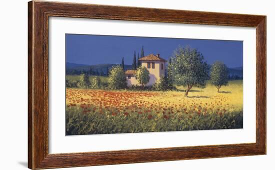 Summer Fields I-David Short-Framed Giclee Print