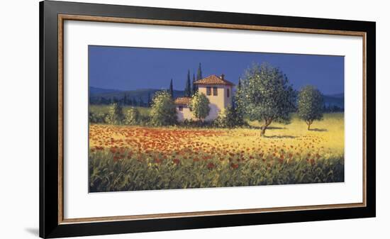 Summer Fields I-David Short-Framed Giclee Print