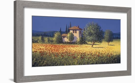 Summer Fields I-David Short-Framed Giclee Print