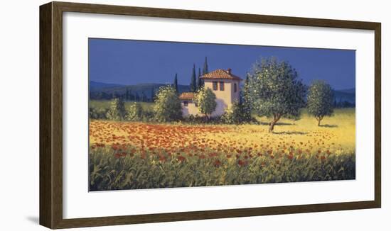 Summer Fields I-David Short-Framed Giclee Print