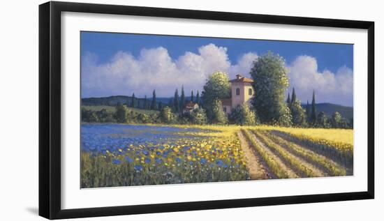 Summer Fields II-David Short-Framed Giclee Print