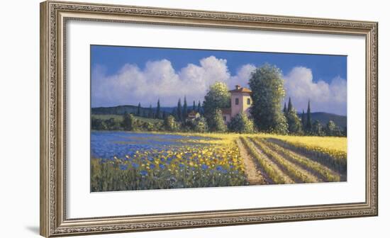 Summer Fields II-David Short-Framed Giclee Print