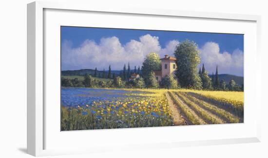 Summer Fields II-David Short-Framed Giclee Print