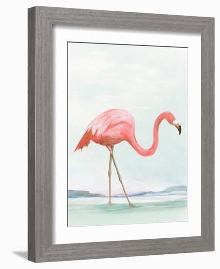 Summer Flamingo I-Lily K-Framed Art Print