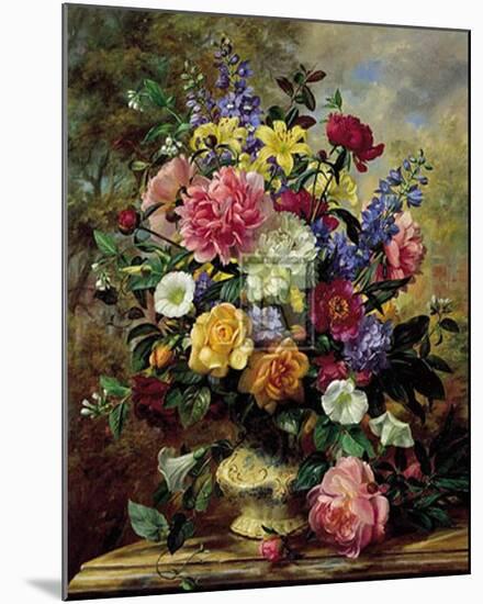 Summer Floral I-Albert Williams-Mounted Art Print