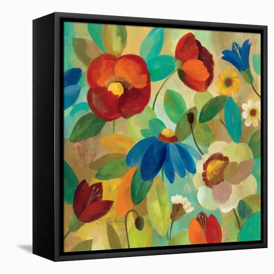 Summer Floral I-Silvia Vassileva-Framed Stretched Canvas