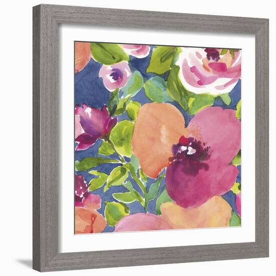 Summer Florals-Sandra Jacobs-Framed Giclee Print