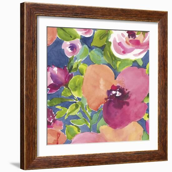 Summer Florals-Sandra Jacobs-Framed Giclee Print